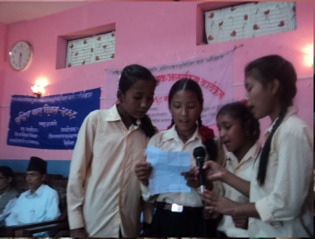 बालदिवश गाउदेखि सदरमुकाम, मनाए बालबालिकाले विभिन्न कार्यक्रम