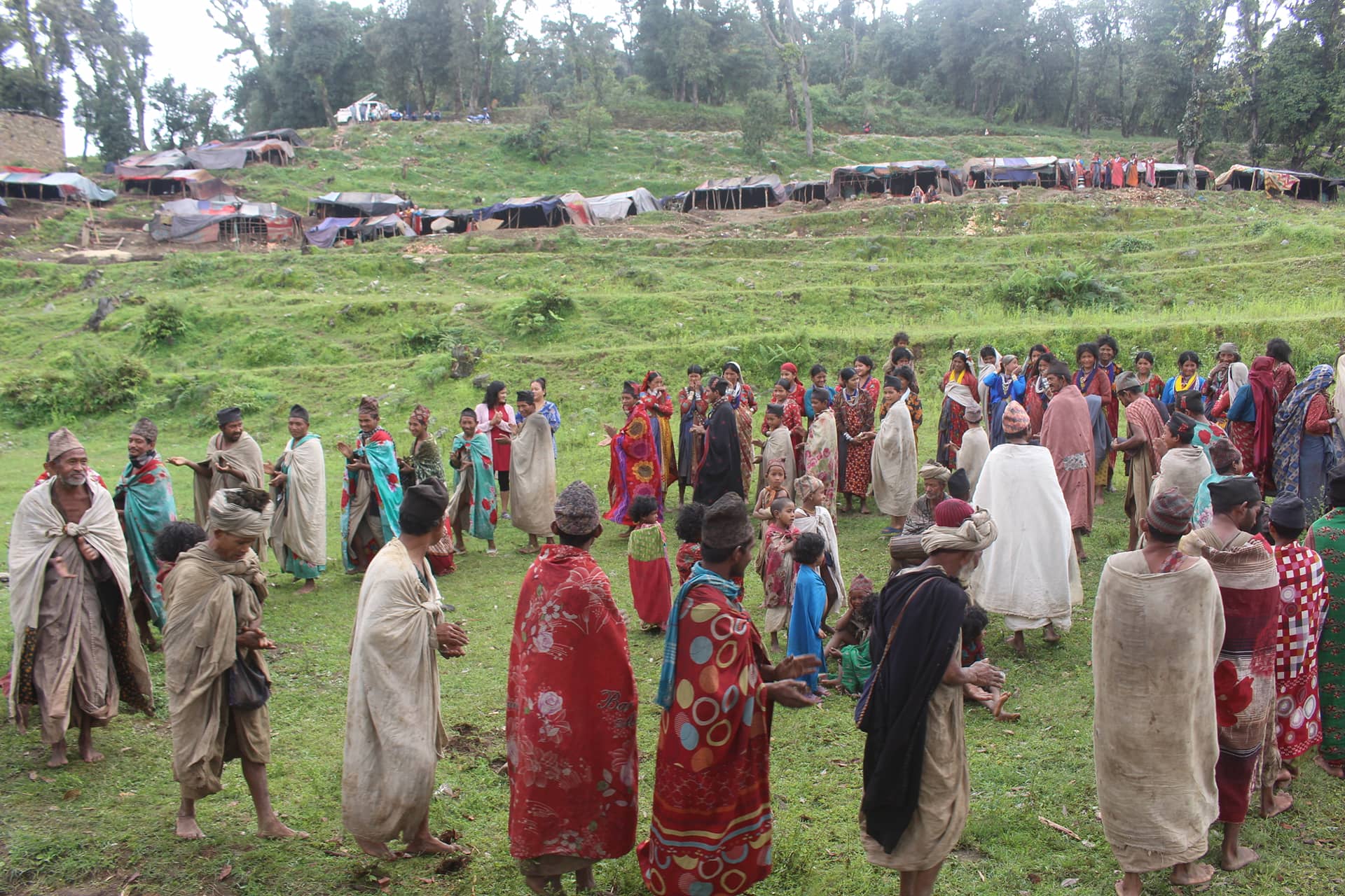 राउटे वस्तीमा पनि बाल दिवस, रमाए बालबालिका (Video Raute Children)